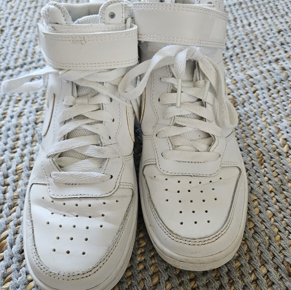 Nike Kids' White High-Top Sneakers